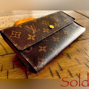 Louis Vuitton
Monogram Vintage Trifold Wallet